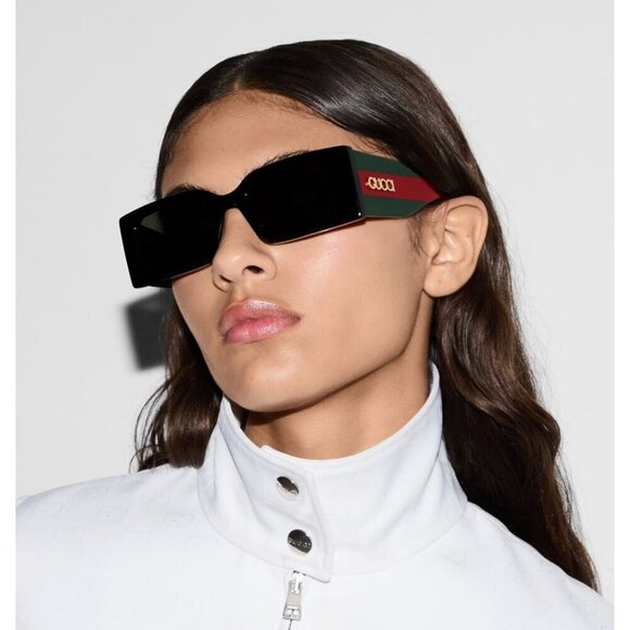 NEW Gucci GG1860S-001 Square Sunglasses - Picture 5 of 13